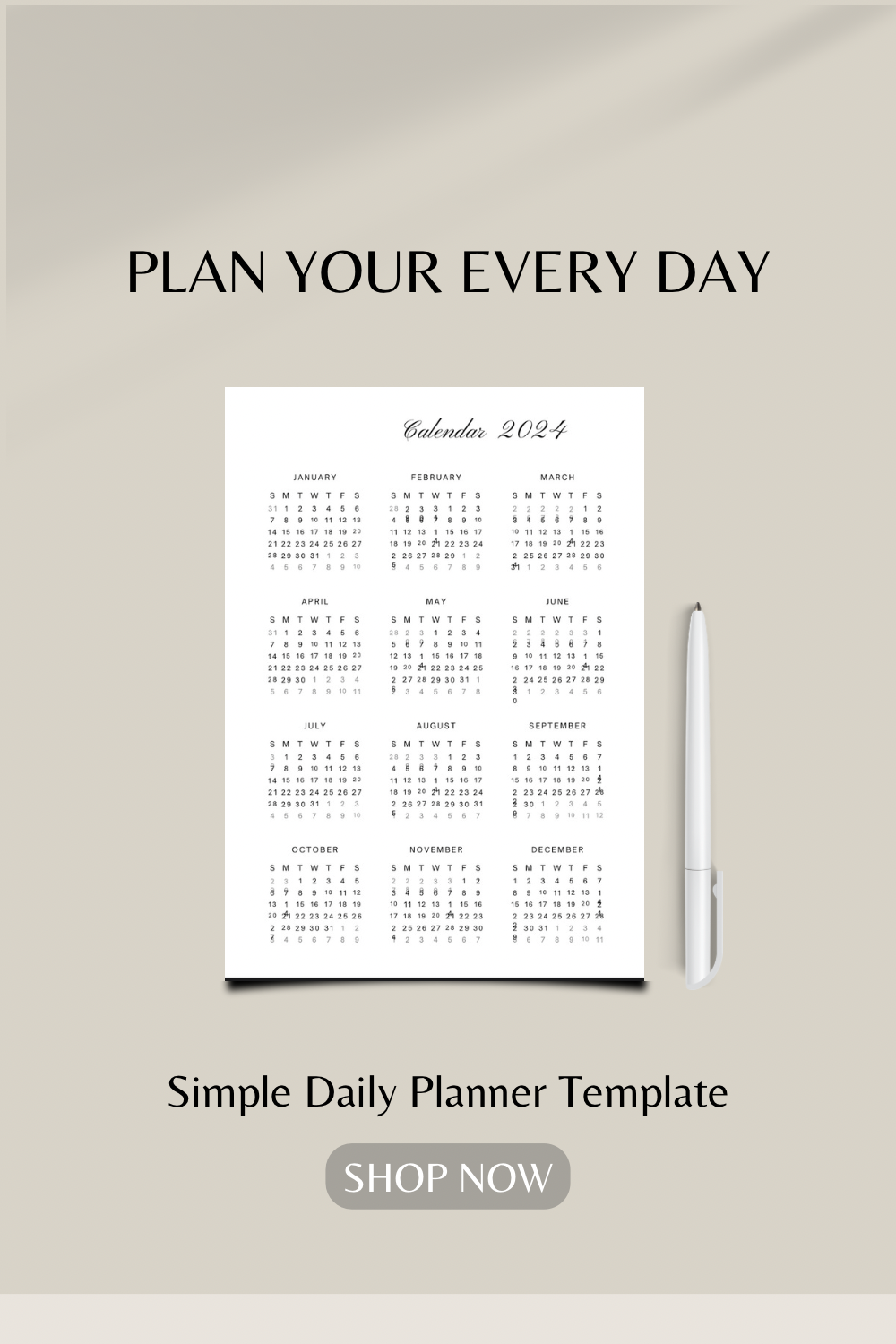 Planner 2024