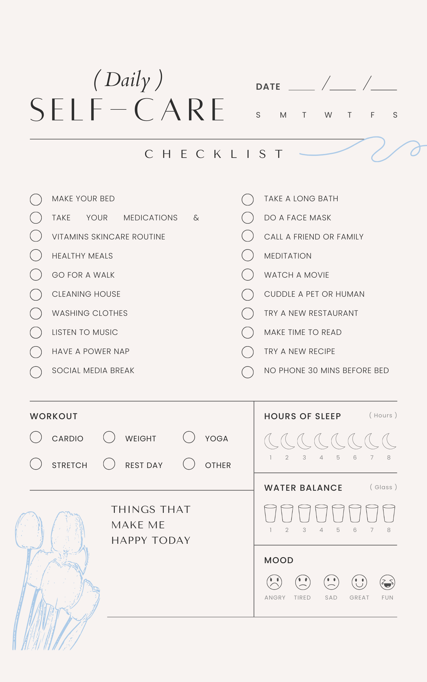 Wellness Guide Checklist